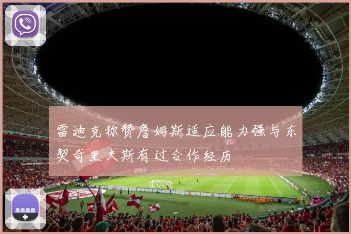 雷迪克称赞詹姆斯适应能力强与东契奇里夫斯有过合作经历